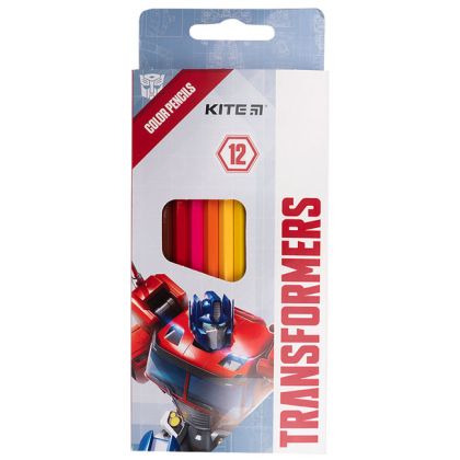 Цветни моливи Kite Transformers 12 цвята