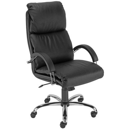 ДИРЕКТОРСКИ СТОЛ Nadir Steel SP Естествена Кожа