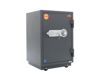 Огнеупорен сейф FRS 67 СL - 713x485x450мм с CL механичен кодов комбинатор с перманентен /несменяем/ код + ключ