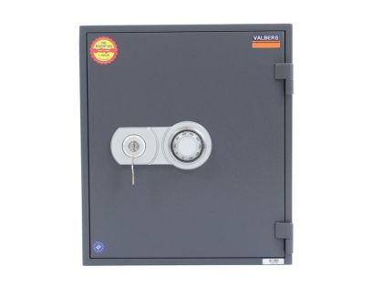 Огнеупорен сейф FRS 51 СL - 510x445x425мм с CL механичен кодов комбинатор с перманентен /несменяем/ код + ключ