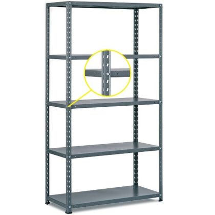 Стелаж Achille 5 рафта - 900x400x1720мм