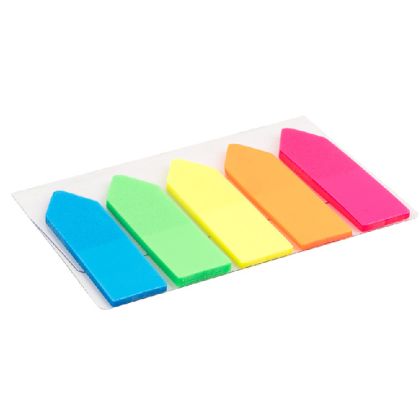 Лепящи индекси Delta PVC 45х12mm 5x25л. стрелка