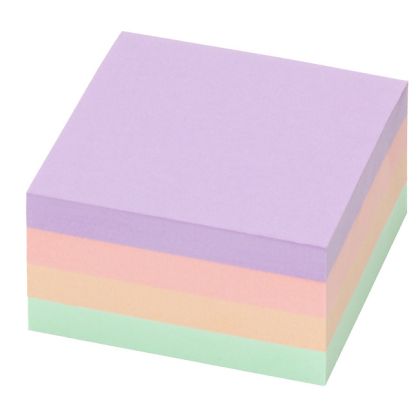 Самозалепващи листчета Info Notes Harmony Пастел -  75х75mm - 400л.