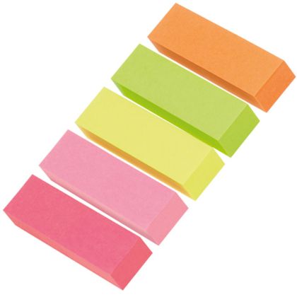 Лепящи индекси Info Notes Неон - 15х50mm - 5х100л.