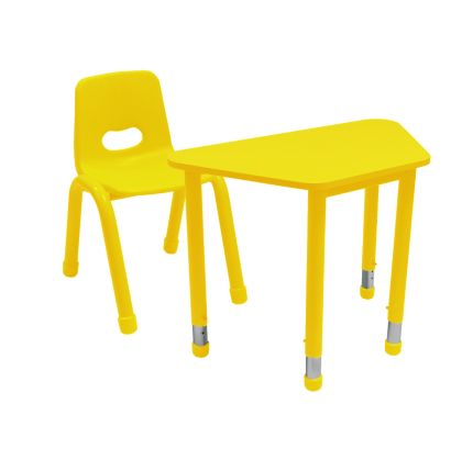 Регулируема модулна маса и стол KORI, комплект