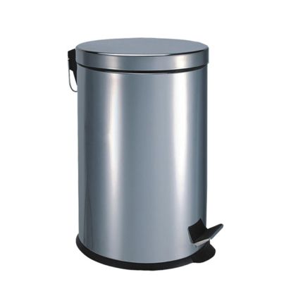 Кош с педал 5 l хром