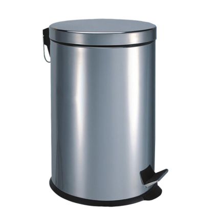 Кош с педал 12 l хром