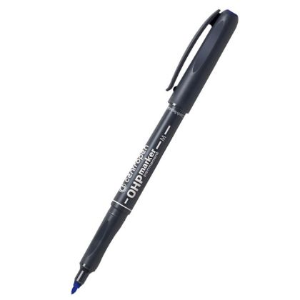 Перманентен тънкописец Centropen OHP M - син, зелен, червен, черен