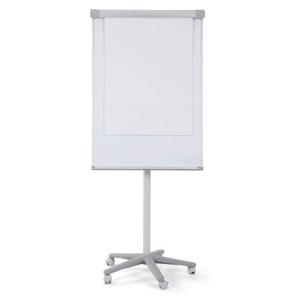 Магнитен флипчарт Bi-Office с колелца и поставка за маркер - 100x70см