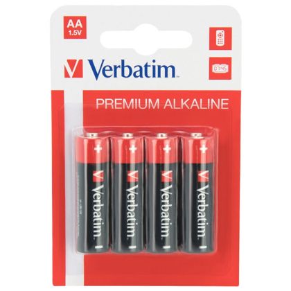 Батерия Verbatim Premium AA 1.5 V - 4бр.