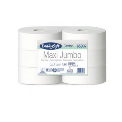 Тоалетна хартия Bulky Soft Maxi Jumbo двупластова