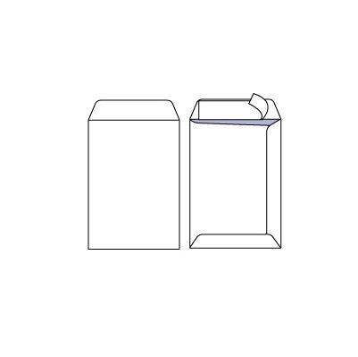 Плик-джоб бял E4 300x400mm - стикер по късата страна - 100бр.