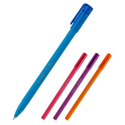 Химикалка Axent Mellow 0.7 mm Син