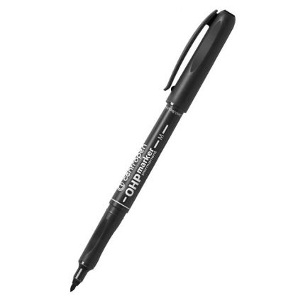 Перманентен тънкописец Centropen OHP М Черен