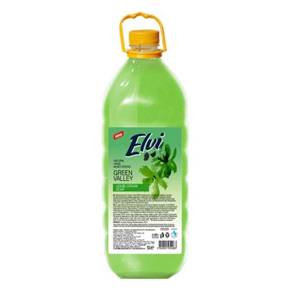 Течен сапун пълнител Elvi Green Valley 5 l зелен