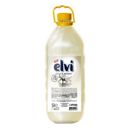 Течен сапун пълнител Elvi Gentle Passion 5 l бял