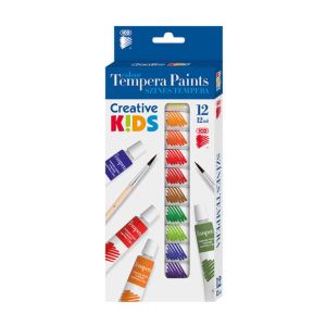 Темперни бои Ico Creative Kids 12 цвята, 12 ml