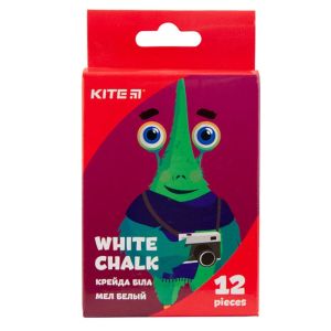 Тебешири Kite Jolliers, бели 12 бр.