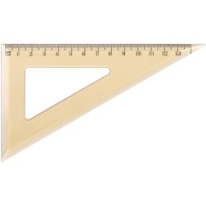 Триъгълник 60о Grand-853T 13cm прозрачен