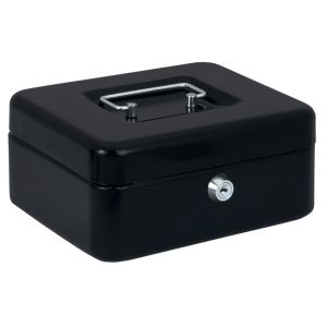 МЕТАЛНА КАСА 20x16x9 см черен