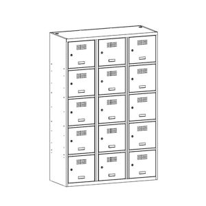 Метален гардероб Sus 435W - 1200x500x1800mm