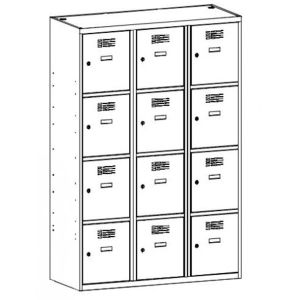 Метален гардероб Sus 434W - 1200x500x1800mm