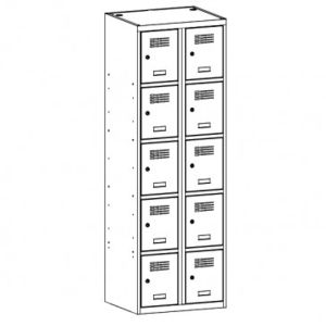 Метален гардероб Sus 325W - 600x500x1800mm