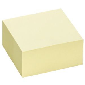 Самозалепващи листчета Info Notes жълт - 75х75mm - 400л.