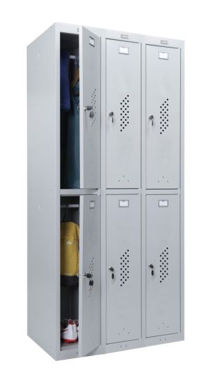 Метален гардероб за съблекалня ML 12-60 - 1830x900x500мм