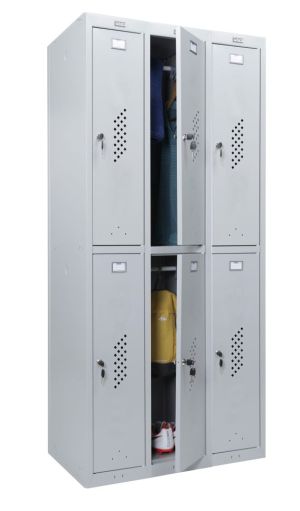 Метален гардероб за съблекалня ML 12-60 - 1830x900x500мм