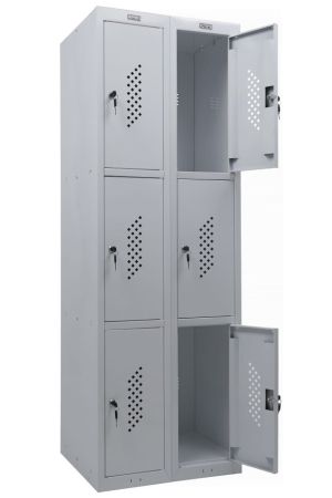 Метален гардероб за съблекалня ML 13-60 - 1830x600x500мм