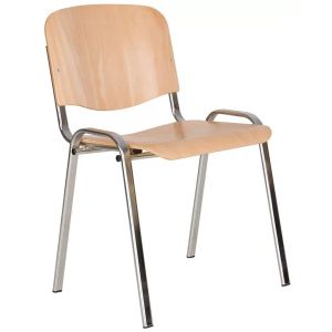 Конферентен стол Iso wood chrome