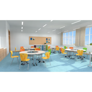 Ученическа едноместна маса Jam - за над VIII клас