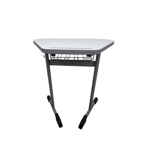 Модулна ученическа маса трапецовидна, едномeстна