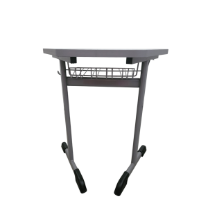 Модулна ученическа маса трапецовидна, едномeстна