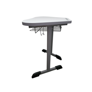 Модулна ученическа маса трапецовидна, едномeстна