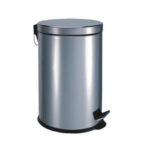 Кош с педал 5 l хром