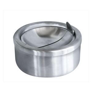 Метален пепелник ветроустойчив Инокс