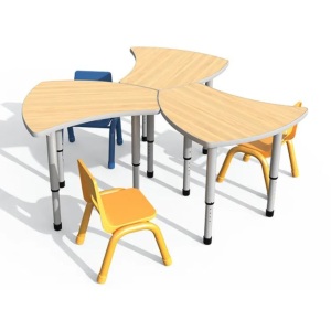 Модулна регулируема ученическа маса Puzzle