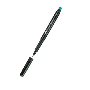 Перманентен тънкописец Faber-Castell 1513 OHP F - син, зелен, червен, черен