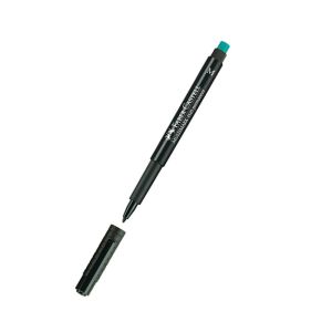 Перманентен тънкописец Faber-Castell 1525 OHP M - син, зелен, червен, черен