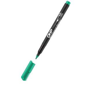 Перманентен маркер Ico OHP M - син, зелен, червен, черен