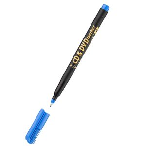 Перманентен маркер OHP Ico PB10 CD/DVD - син, черен