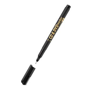 Перманентен маркер OHP Ico PB10 CD/DVD - син, черен