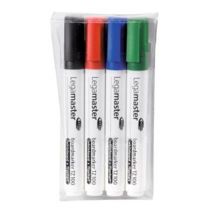 Комплект маркери бяла дъска Legamaster TZ100 - 4 цвята