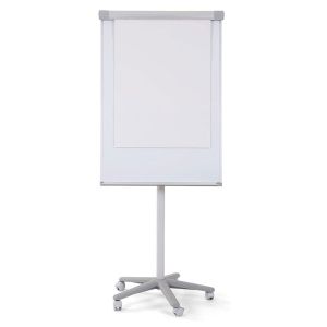 Магнитен флипчарт Bi-Office с колелца и поставка за маркер - 100x70см