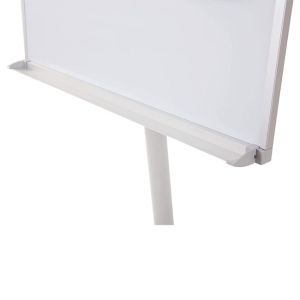 Магнитен флипчарт Bi-Office с колелца и поставка за маркер - 100x70см