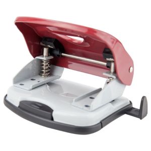 Перфоратор Axent Exakt Бордо до 30листа - син, бордо, черен 