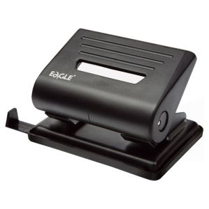 Перфоратор Eagle 837 до 25листа - син, черен