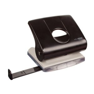 Перфоратор Office Point N25 Metal до 25 листа - син, черен